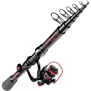 Telescopic Fishing Rod with Reel Combo Kit