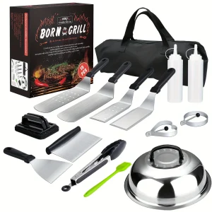 15-Piece Grill Tool Set